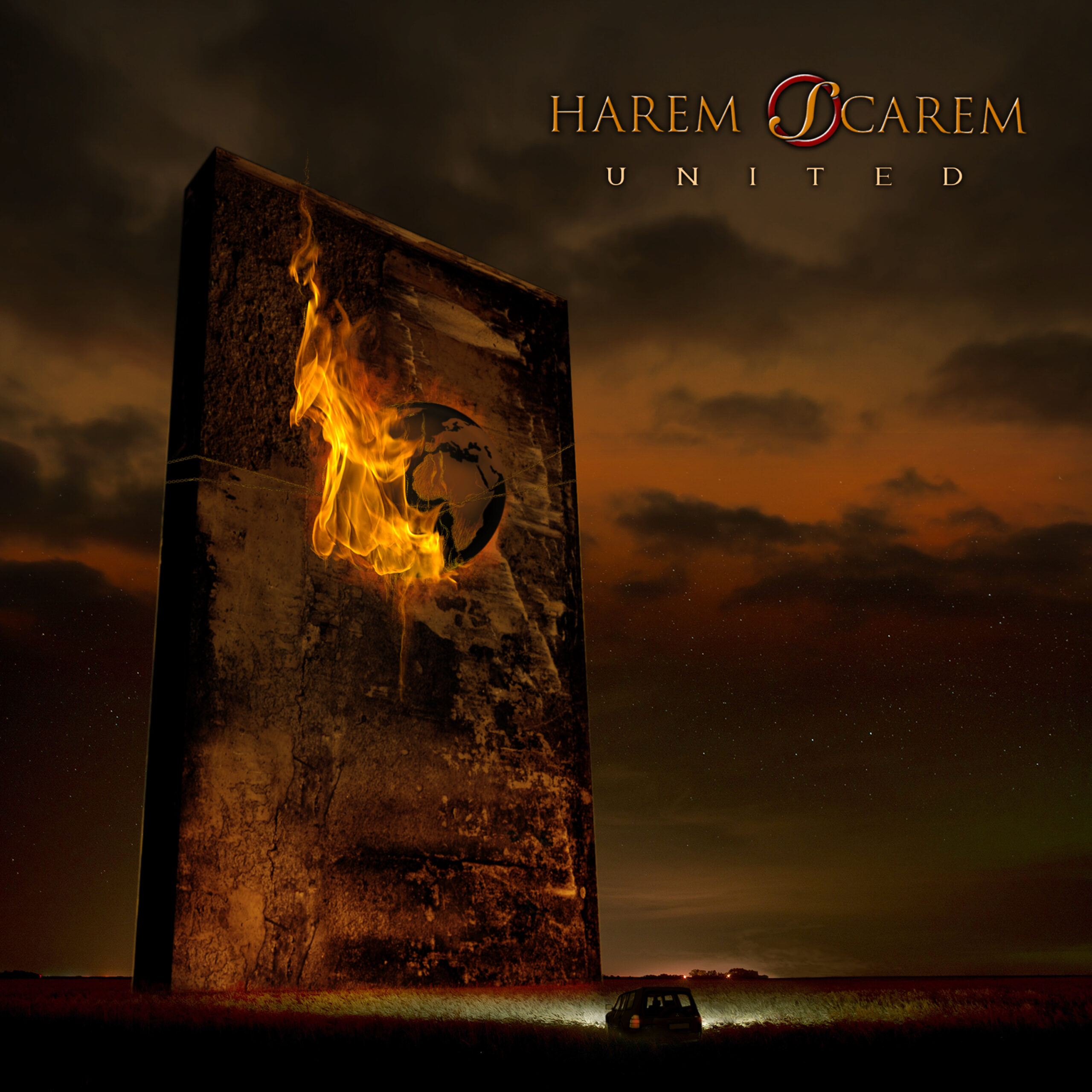 HAREM SCAREM United COVER HI 3000